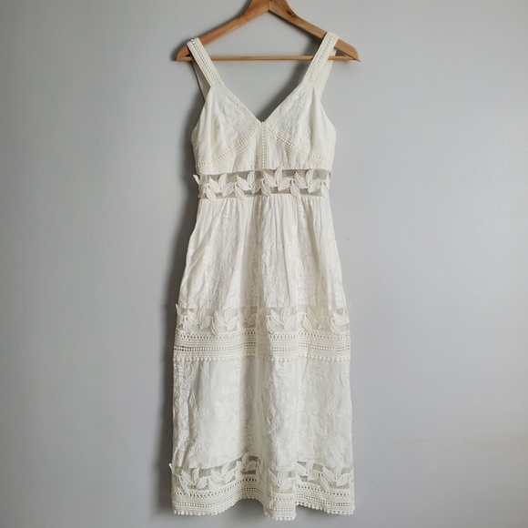 Chelsea & Violet Dresses & Skirts - POCKETS Cream Lace Chelsea And Violet Summer Maxi Dress